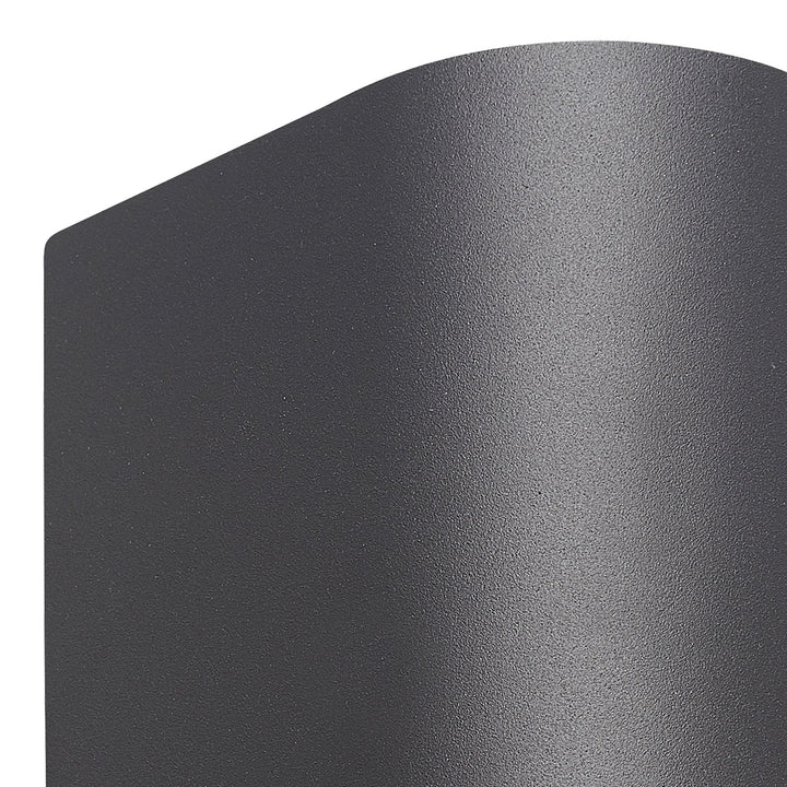 Mantra M6510 Kandanchu Outdoor Round Wall Lamp 2 Light Anthracite (S)