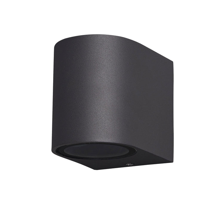 Mantra M6512 Kandanchu Outdoor Round Wall Lamp 1 Light Anthracite (S)