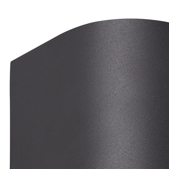 Mantra M6512 Kandanchu Outdoor Round Wall Lamp 1 Light Anthracite (S)