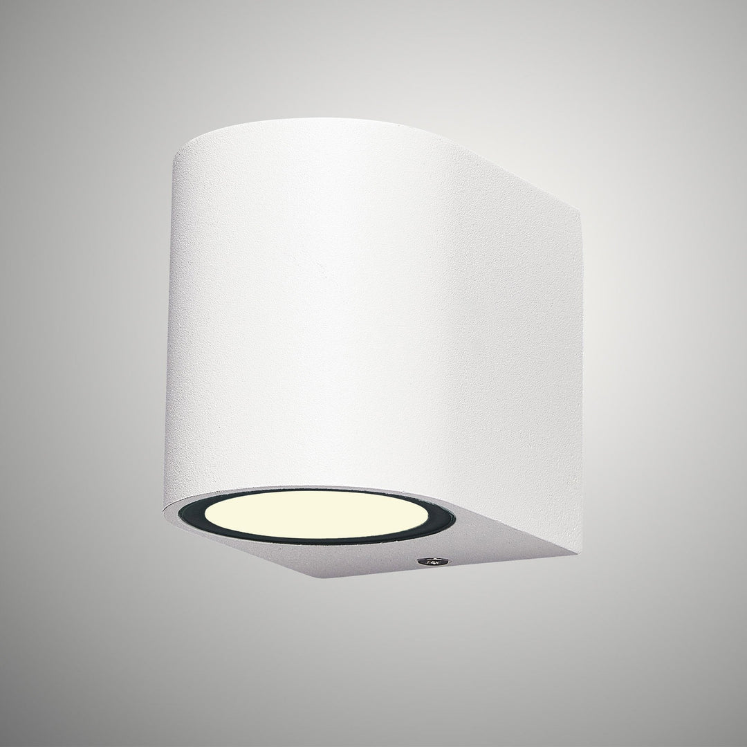 Mantra M6513 Kandanchu Outdoor Round Wall Lamp 1 Light Sand White (S)