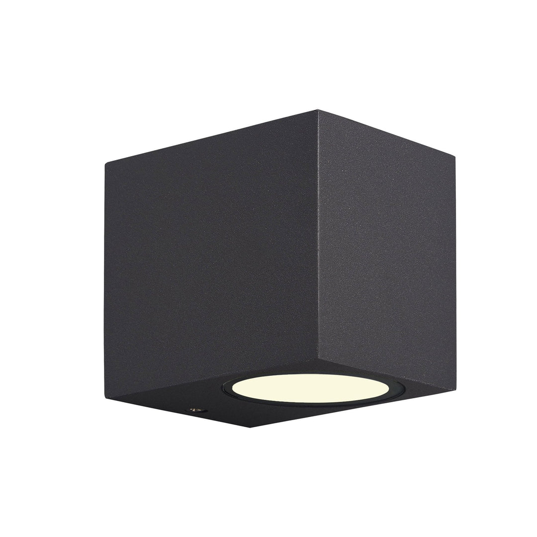 Mantra M6516 Kandanchu Outdoor Square Wall Lamp 1 Light Anthracite (S)
