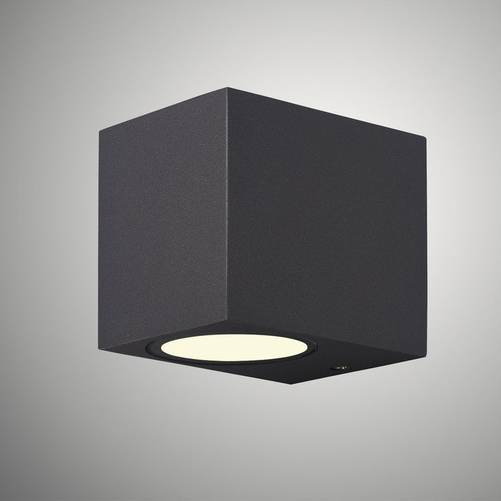 Mantra M6516 Kandanchu Outdoor Square Wall Lamp 1 Light Anthracite (S)