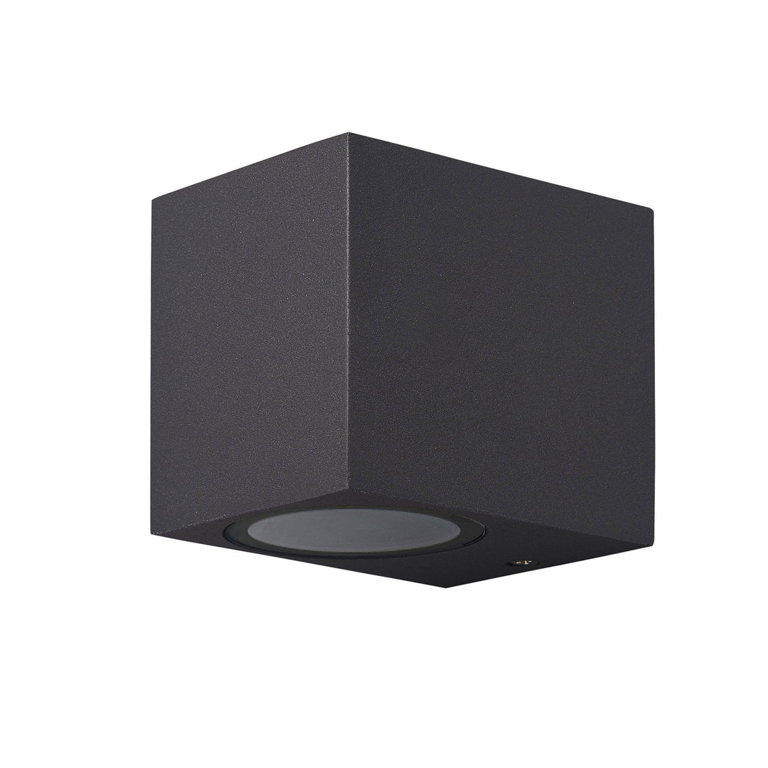 Mantra M6516 Kandanchu Outdoor Square Wall Lamp 1 Light Anthracite (S)