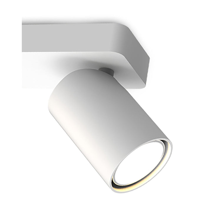 Mantra M6282 Sal Linear 2 Light Spotlight GU10 Matt White (S)