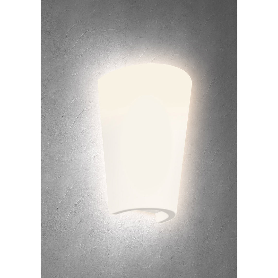 Mantra M6508 Teja Outdoor Wall Lamp 1 Light White (S)