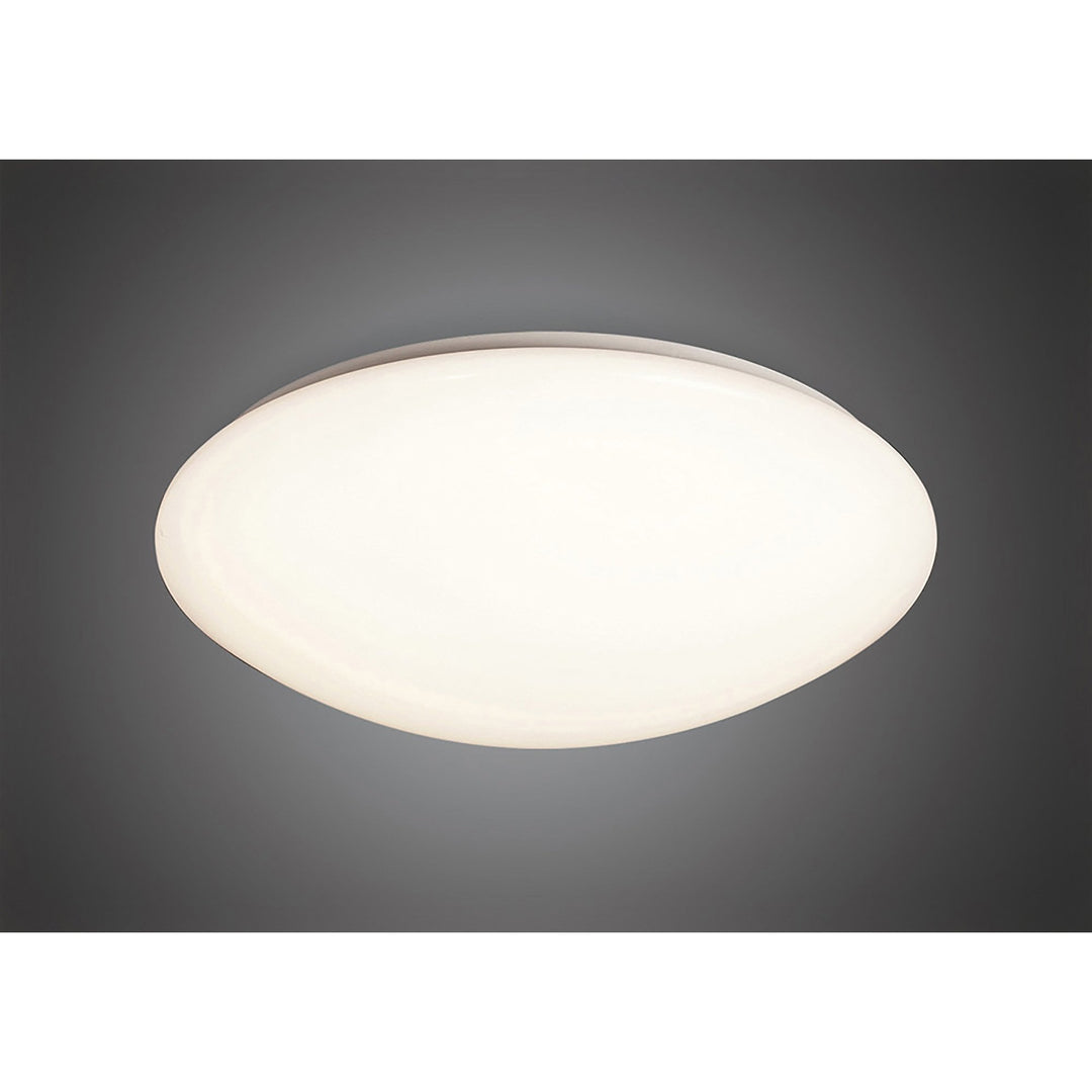 Mantra M3671 Zero Flush Ceiling / Wall 28W LED Large White Acrylic (S)