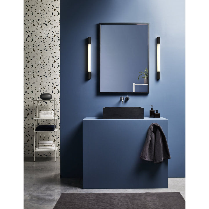 Astro 1084038 Palermo 600 LED Bathroom Wall Light Matt Black (S)