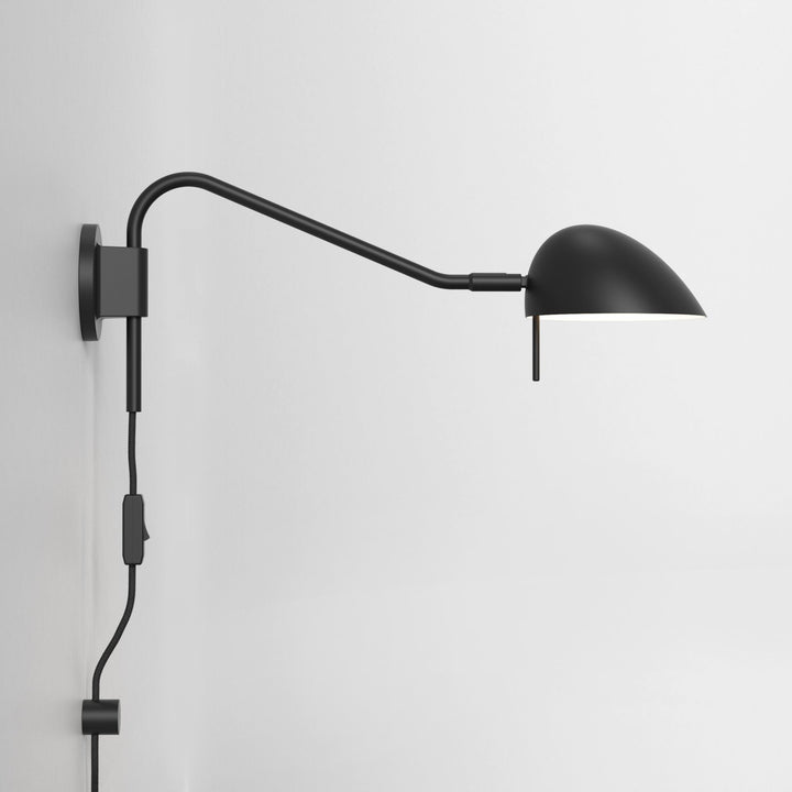 Astro 1476003 Serge Plug-In Reading Light Matt Black (S)