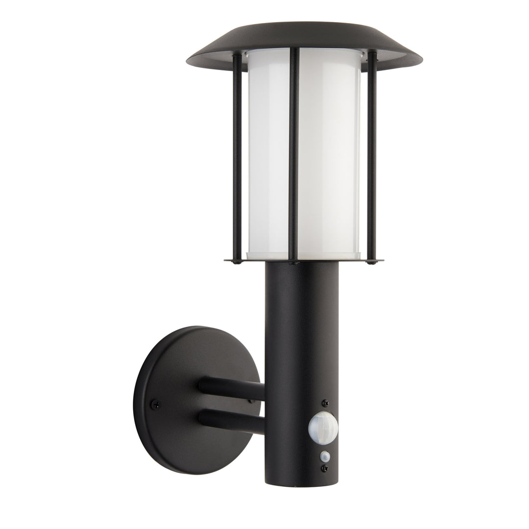 Endon 106467 Tarrow Outdoor 1 Light LED Wall Matt Black And White Pc (SD)