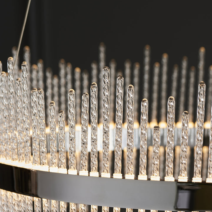 Endon 107108 Monte Carlo Pendant LED Light Chrome Plate And Clear Glass (S)