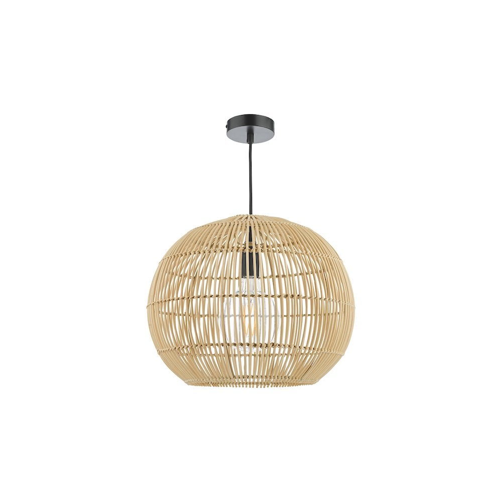 Dar KES0129 Kesler Pendant Rattan (S)
