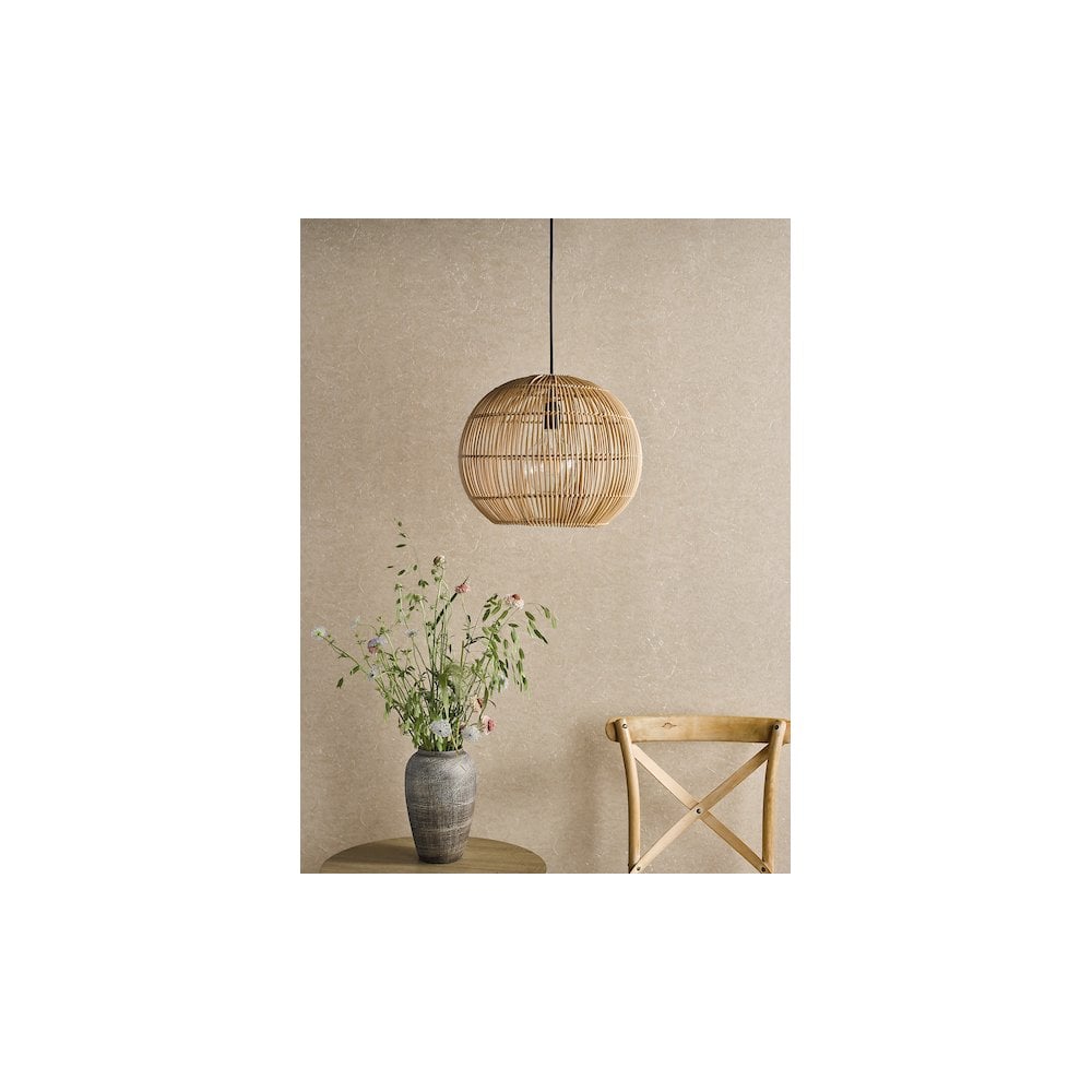 Dar KES0129 Kesler Pendant Rattan (S)