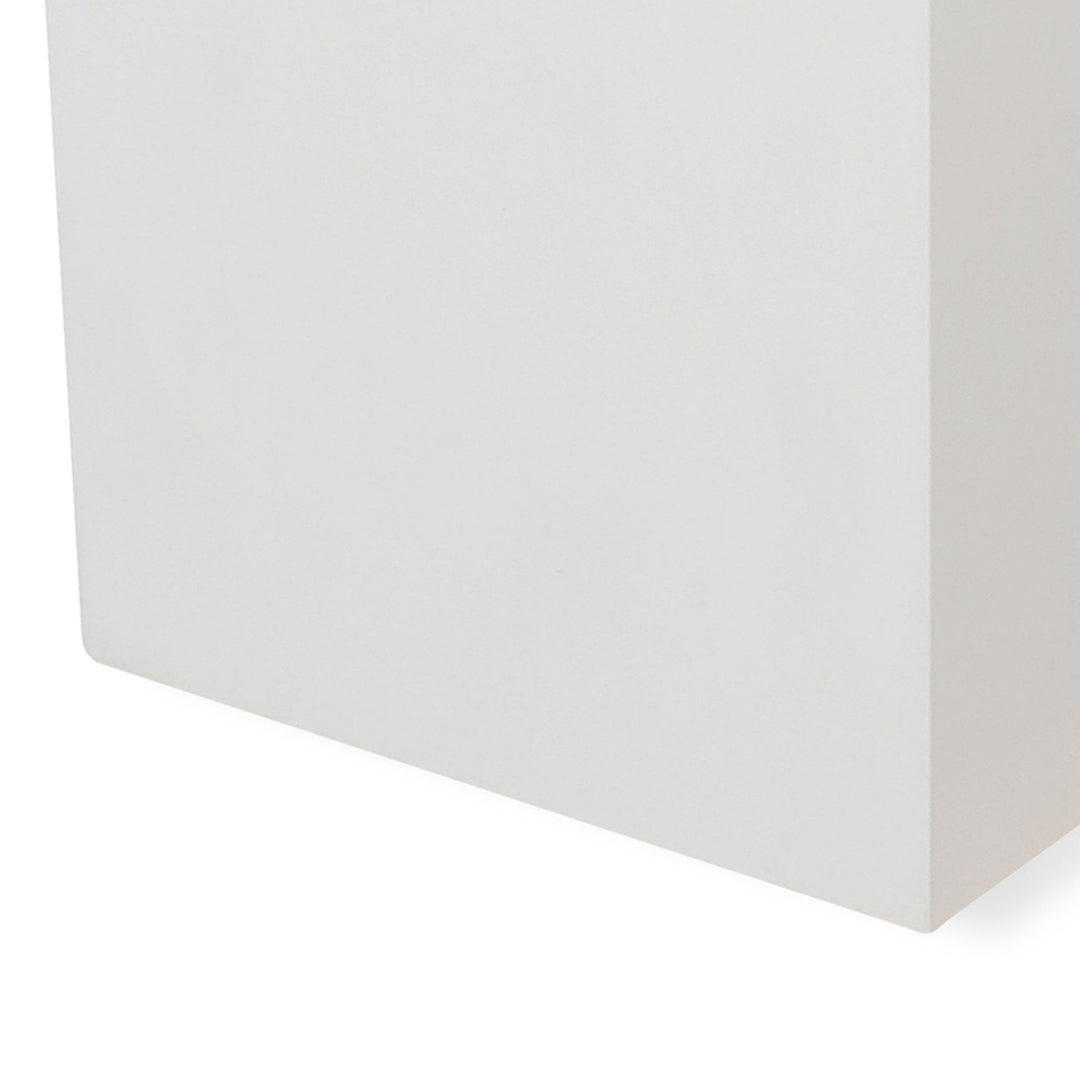 Mantra M8610 Davos Outdoor XL Square LED Wall Lamp Dimmable Sand White (S)