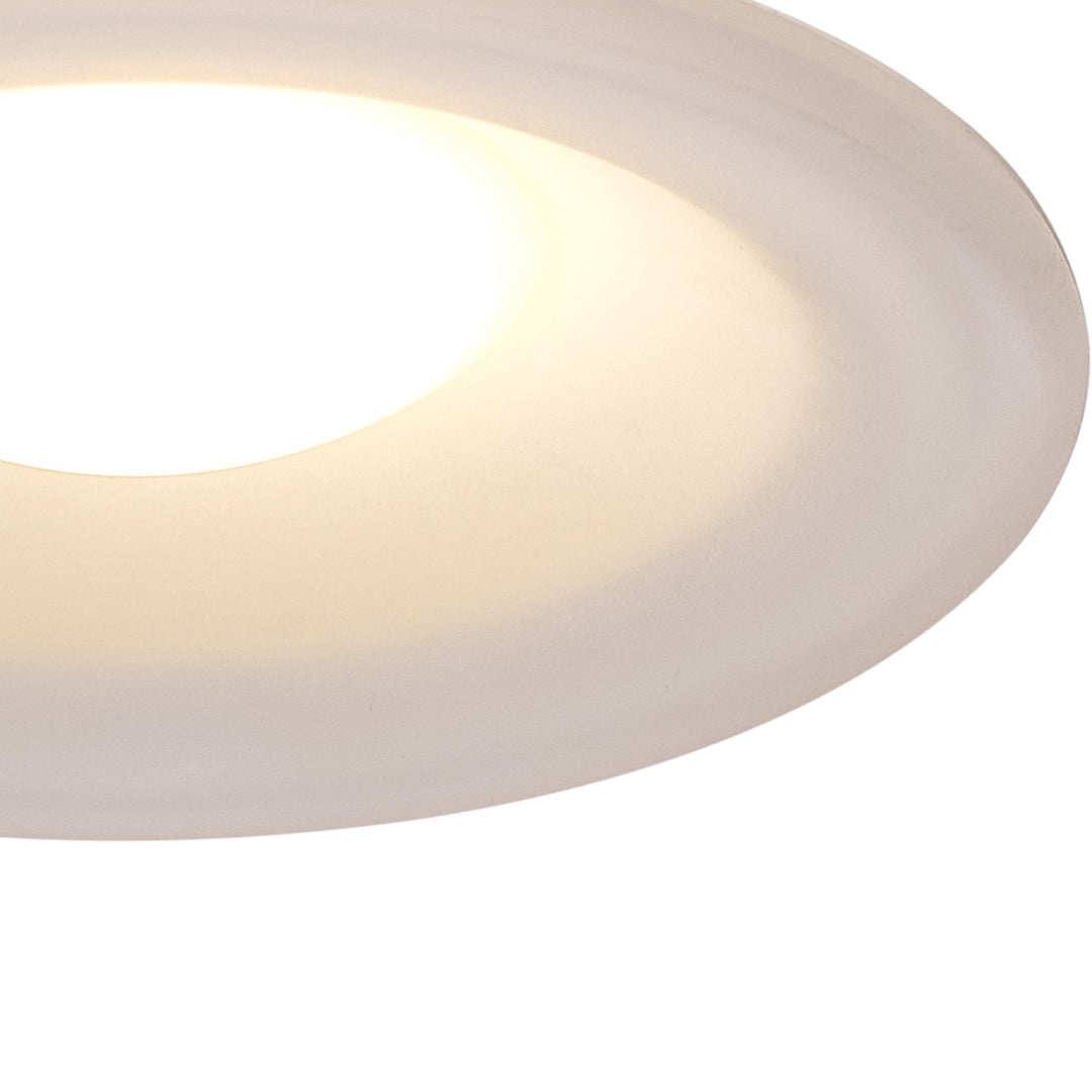 Mantra M8689 Lagos Recessed Spotlight 12cm Round White (S)