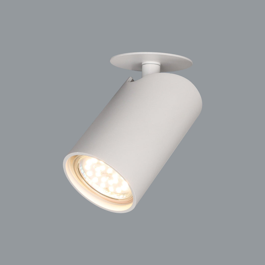 Mantra M8295 Sal 1 Light Recessed Spotlight Matt White (S)