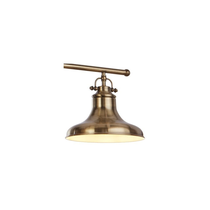 Searchlight 3193-3AB Dallas 3 Light Bar Pendant Antique Brass Metal