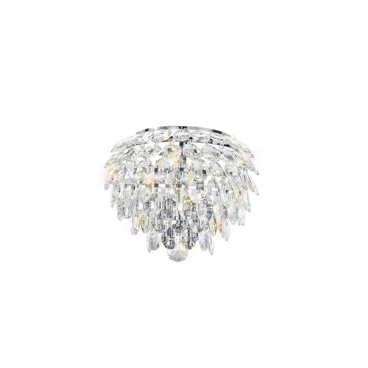 Diyas IL32828 Coniston Wall Lamp 2 Light E14 Polished Chrome/Crystal