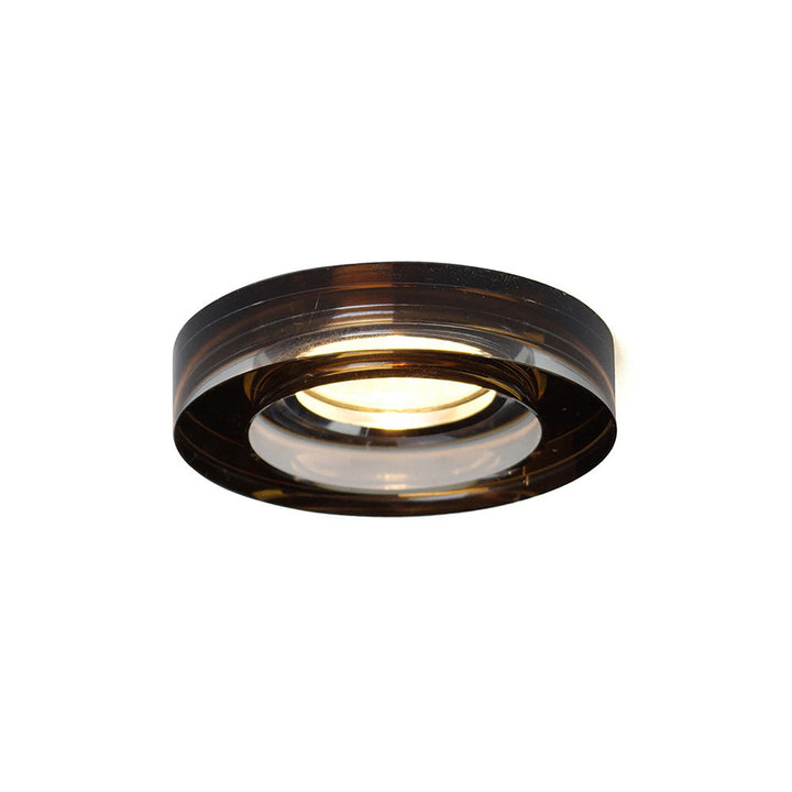 Diyas IL30821BZ Crystal Downlight Deep Round Rim Only Bronze Cut Out: 62mm