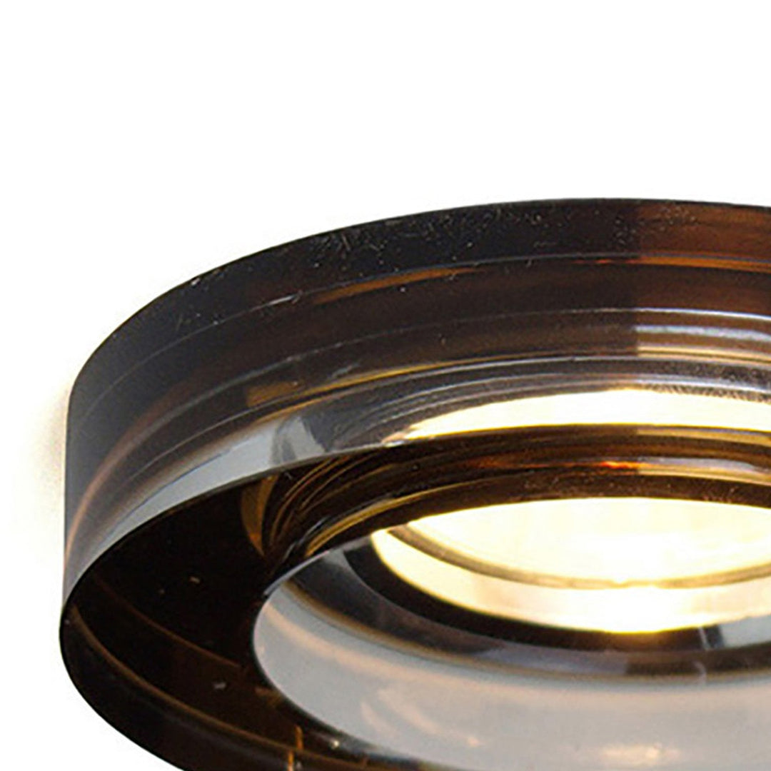 Diyas IL30821BZ Crystal Downlight Deep Round Rim Only Bronze Cut Out: 62mm