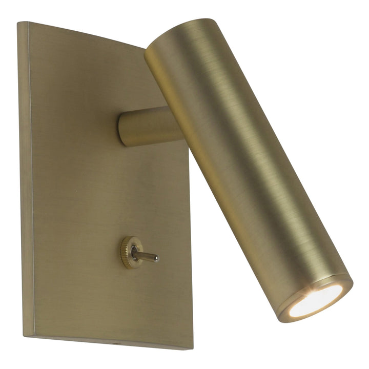Astro 1058030 Enna Square Switched LED Reading Light Matt Gold (S)