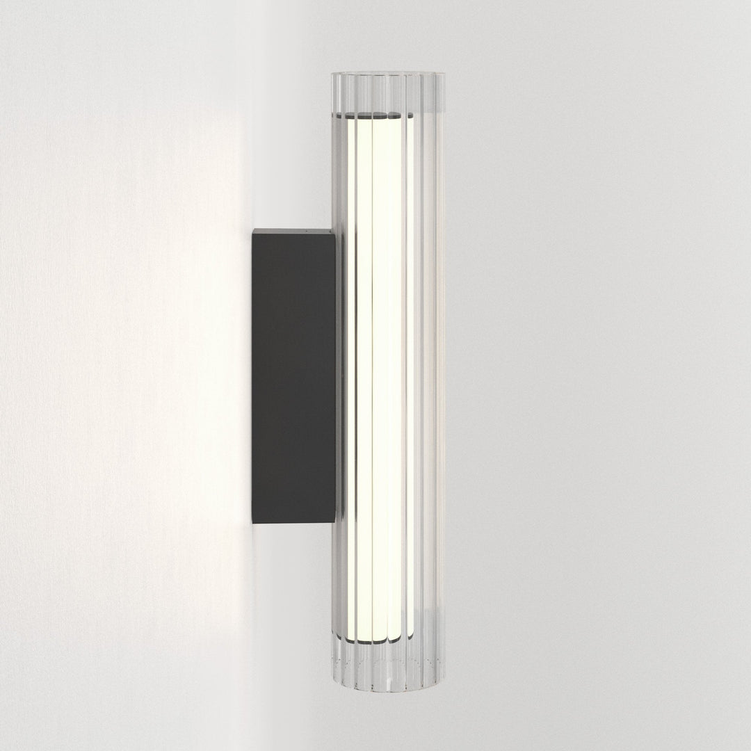 Astro 1409056 io 420 LED Bathroom Wall Light Matt Black (S)