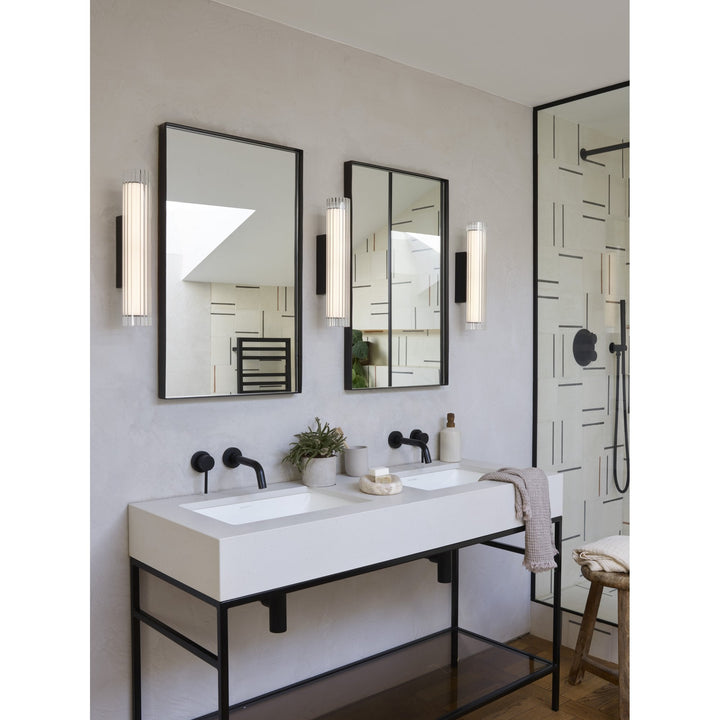 Astro 1409056 io 420 LED Bathroom Wall Light Matt Black (S)