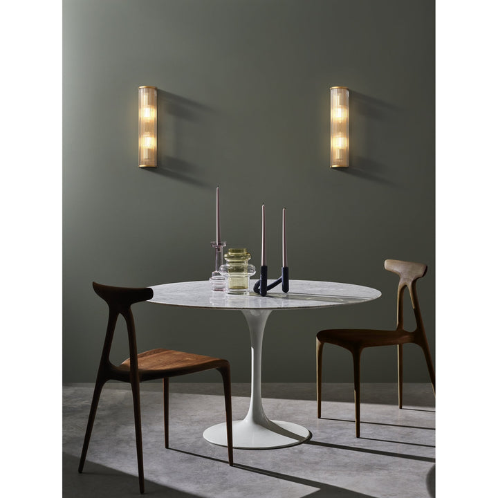 Astro 1427004 Avignon Round 525 2 Light Wall Light Antique Brass (S)