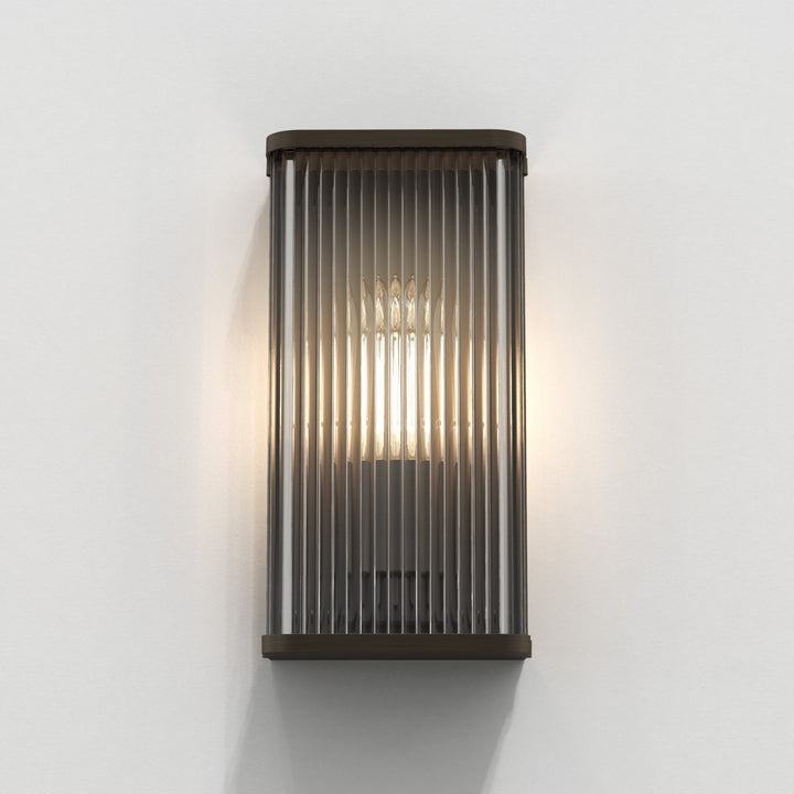 Astro 1427009 Avignon Square 300 Wall Light Bronze (S)