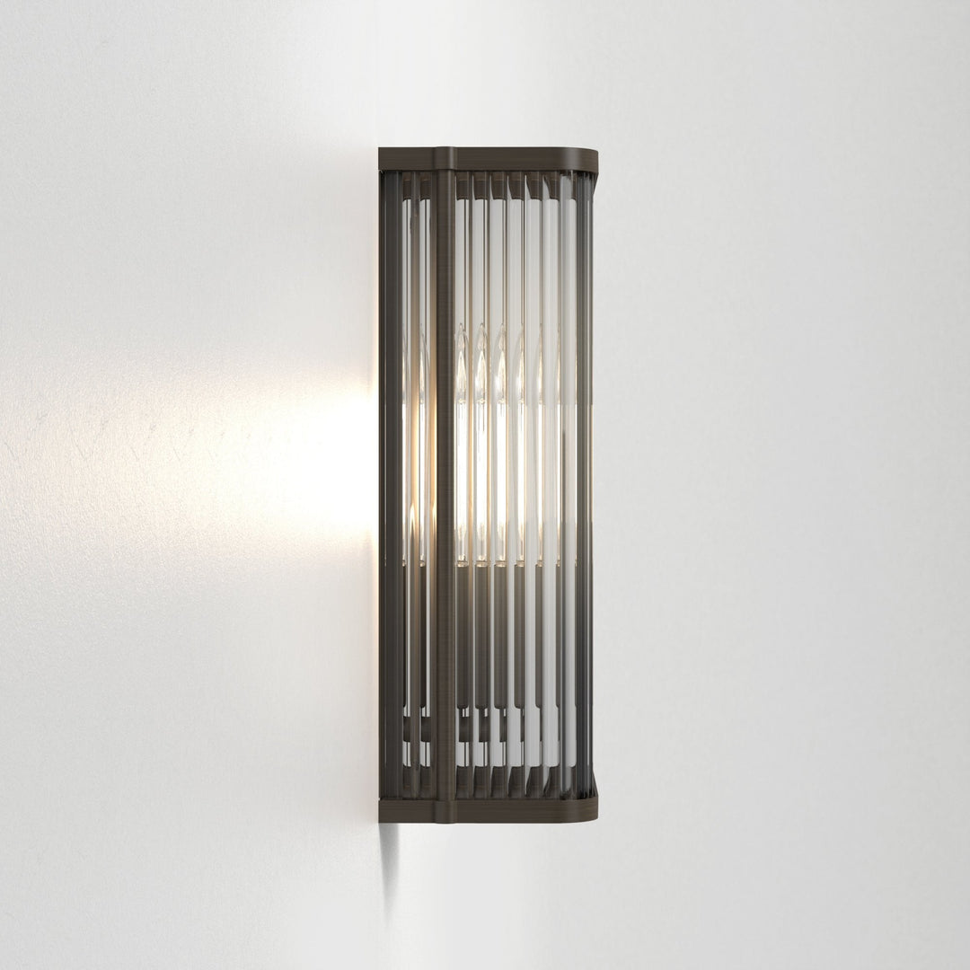 Astro 1427009 Avignon Square 300 Wall Light Bronze (S)