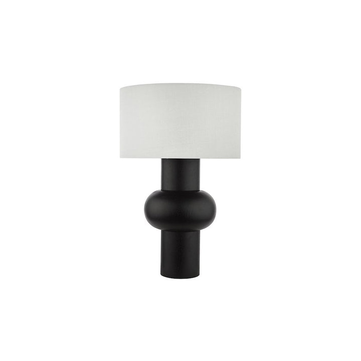 Dar ARR4222-PYR142 Arran Table Lamp Black With Shade