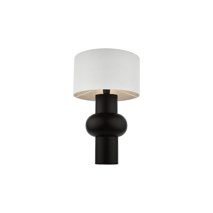 Dar ARR4222-PYR142 Arran Table Lamp Black With Shade