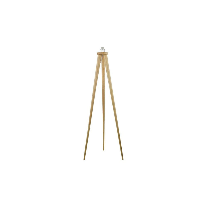 Dar IVO4943-PYR182 Ivor Floor Lamp Light Wood With Shade