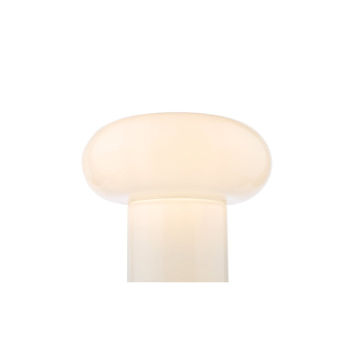 Dar KAJ422 Kaja Table Lamp White Glass