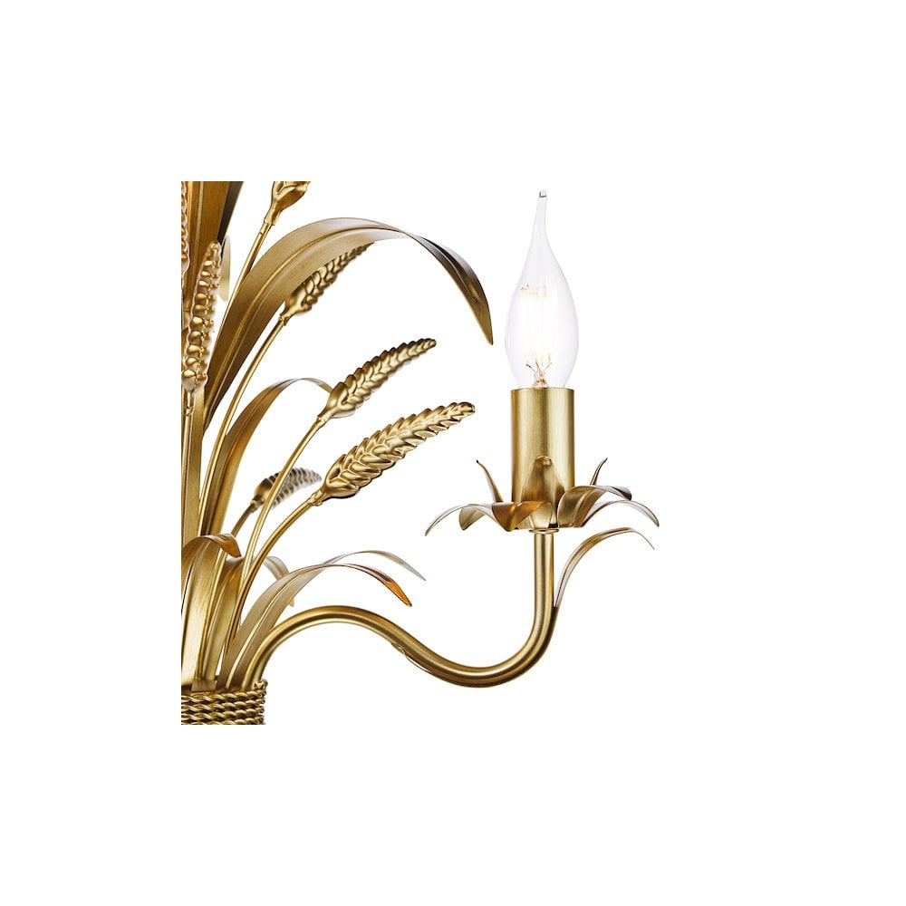 Dar PHA0335 Phaedra 3 Light Pendant Gold