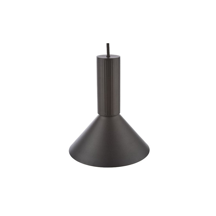 Dar RAG0122 Ragnar Pendant/Wall Light Satin Black