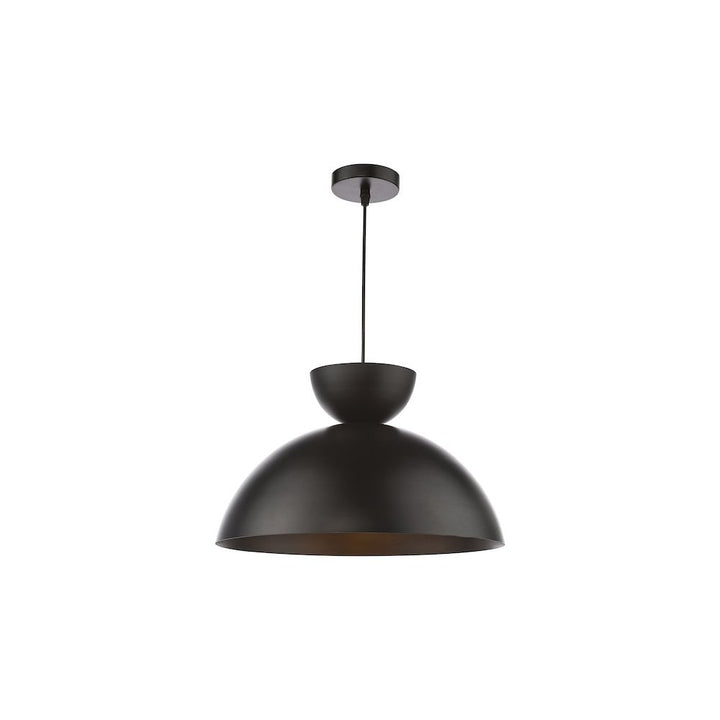 Dar RIY8622 Riya Small Pendant Matt Black