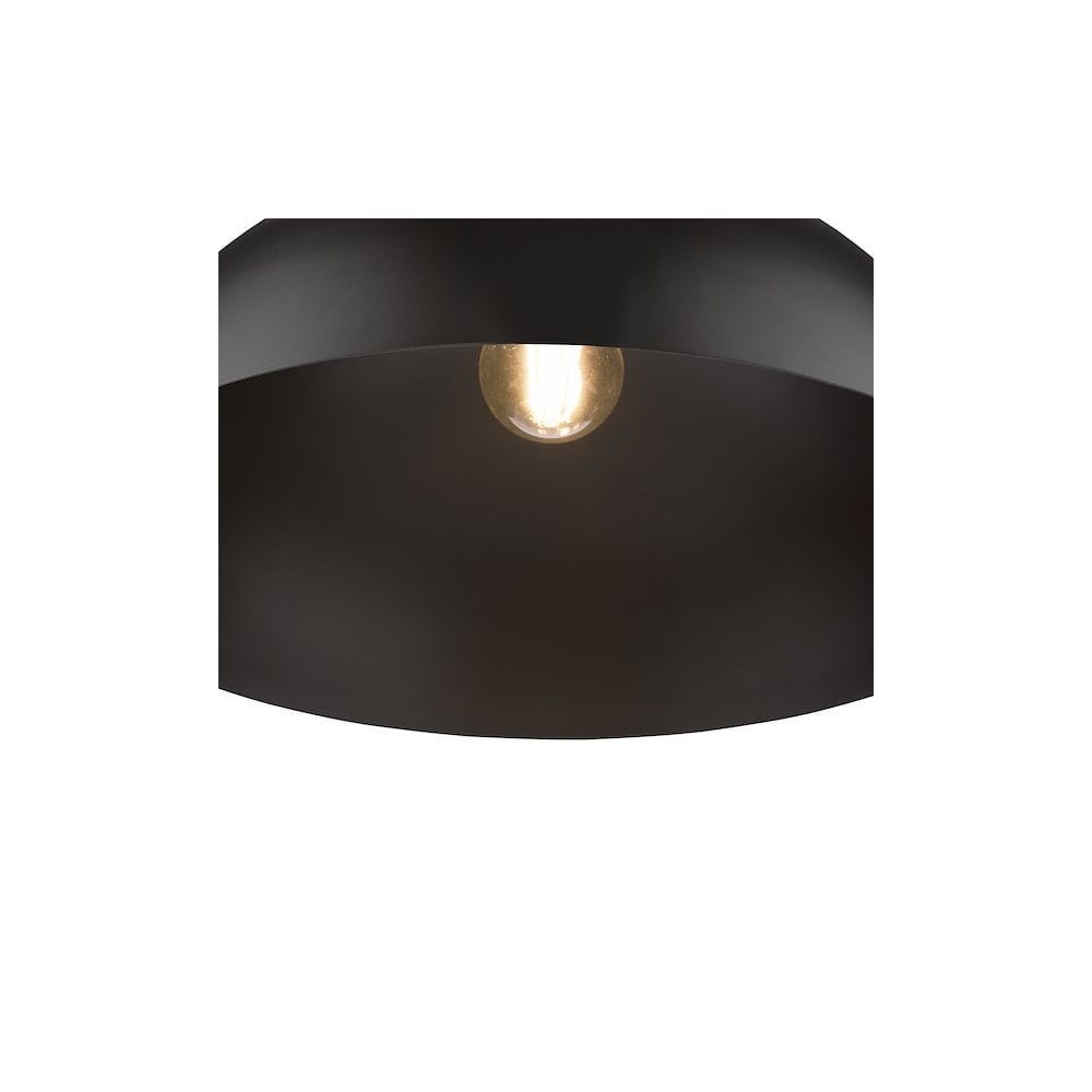 Dar RIY8622 Riya Small Pendant Matt Black