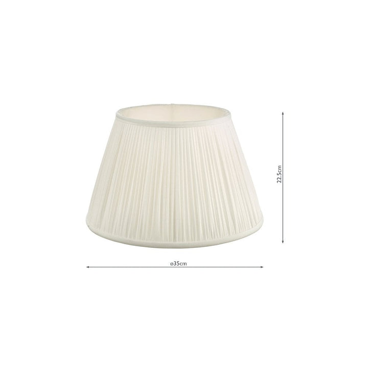 Dar SIM4203-ULY1415 Simone Table Lamp Ceramic With Shade