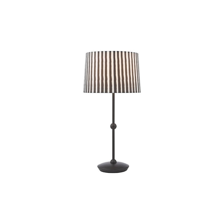 Dar SOS4222 Sosa Table Lamp Matt Black With Shade