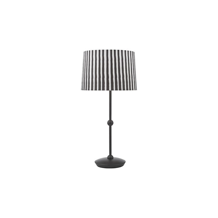 Dar SOS4222 Sosa Table Lamp Matt Black With Shade