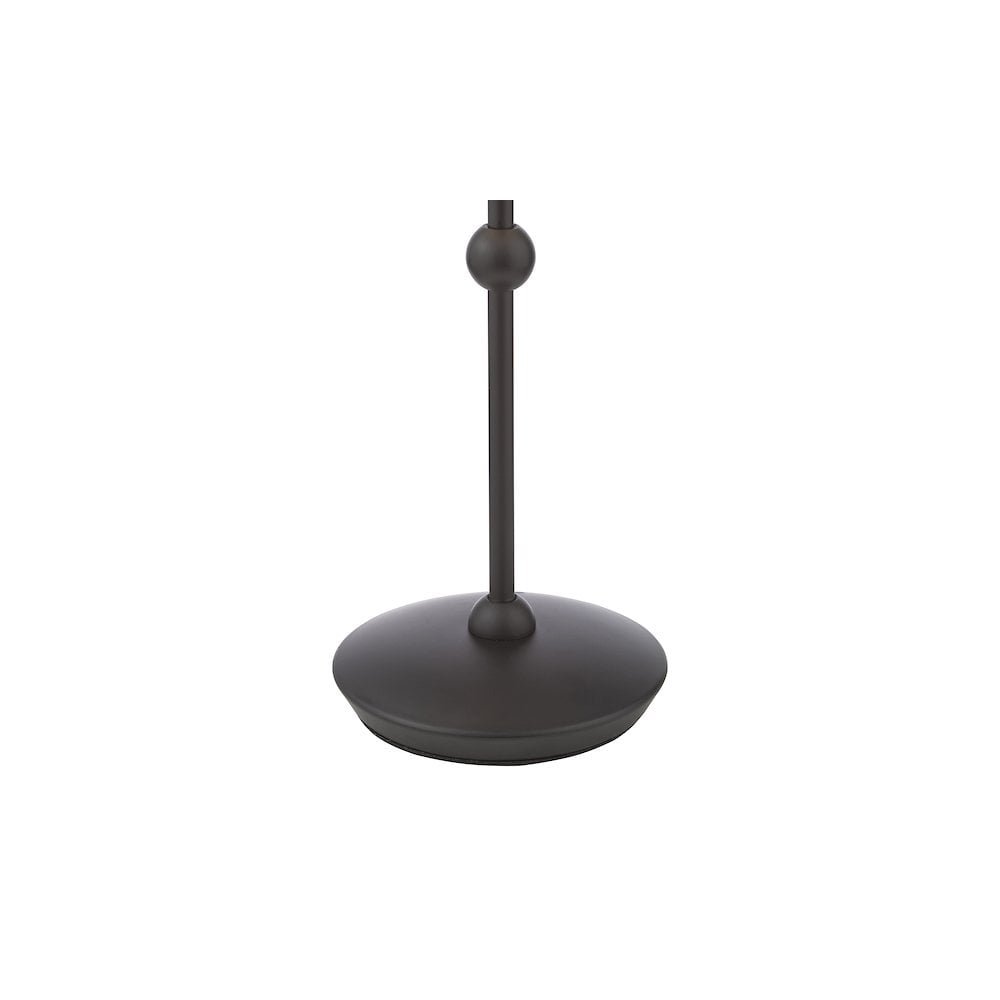 Dar SOS4222 Sosa Table Lamp Matt Black With Shade