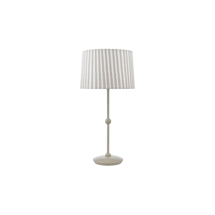 Dar SOS4229 Sosa Table Lamp Matt Taupe With Shade