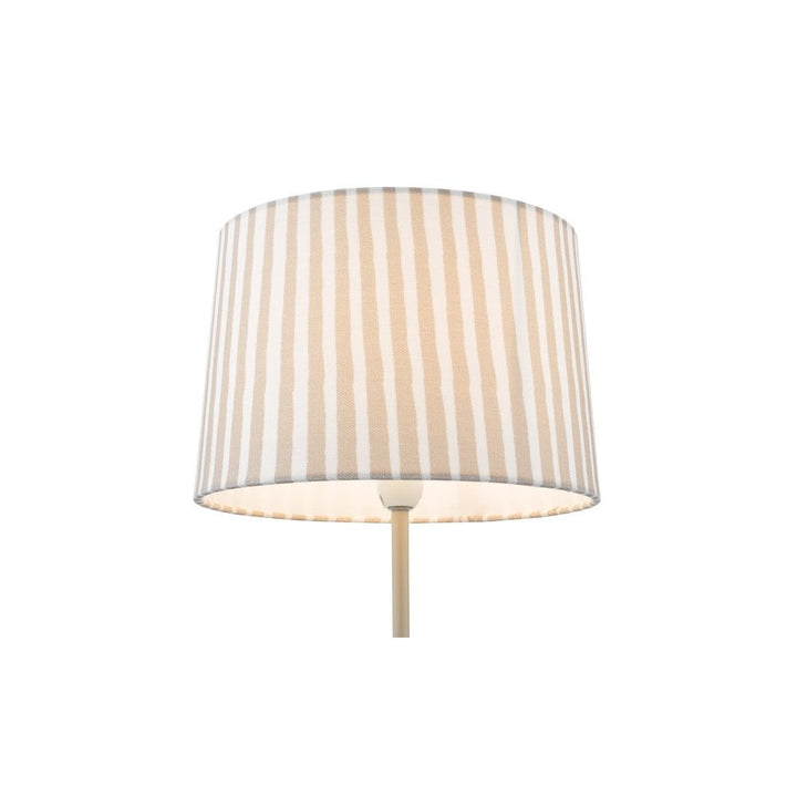 Dar SOS4229 Sosa Table Lamp Matt Taupe With Shade