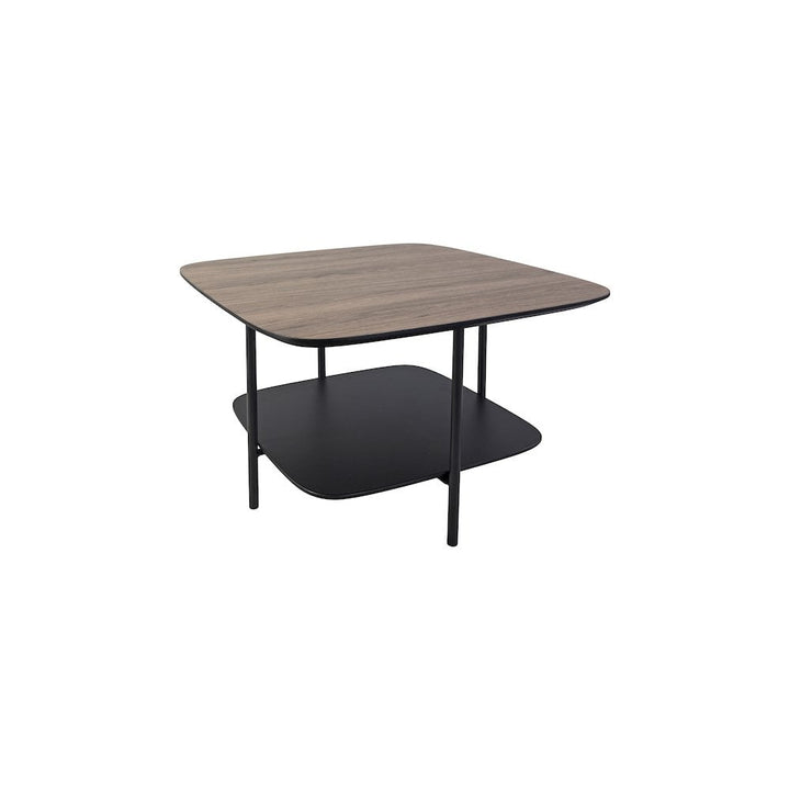 Dar 001OKA001 Oka Coffee Table Mocha Veneer and Matt Black