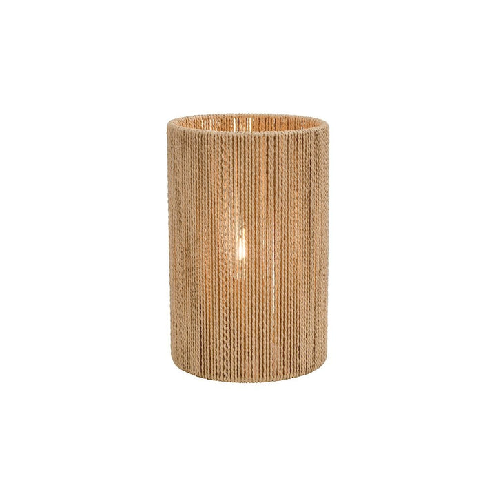 Dar KEO4229 Keona Table Lamp Natural String Shade