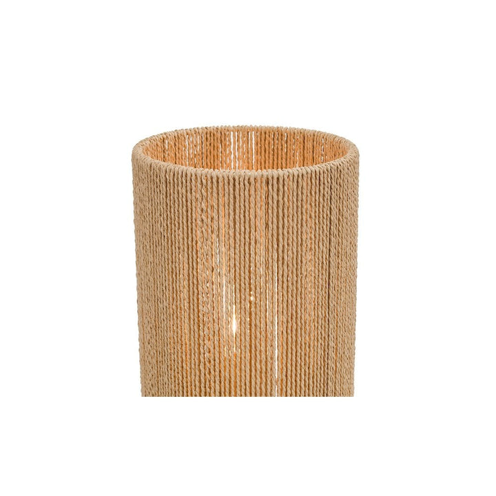 Dar KEO4229 Keona Table Lamp Natural String Shade