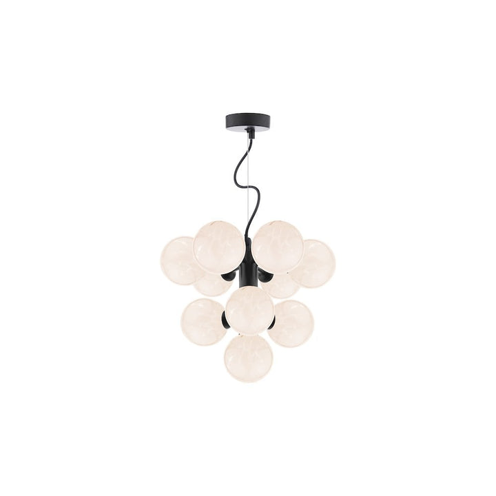 Dar VIN2322-17 Vine 10 Light Pendant Satin Black