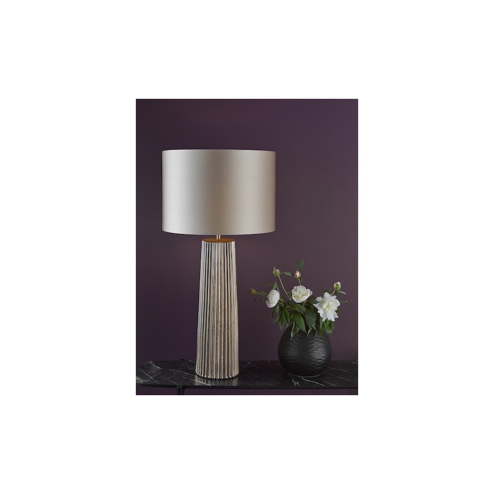 Dar MYL4229-LYR1629 Myla Ceramic Table Lamp Bronze With Shade