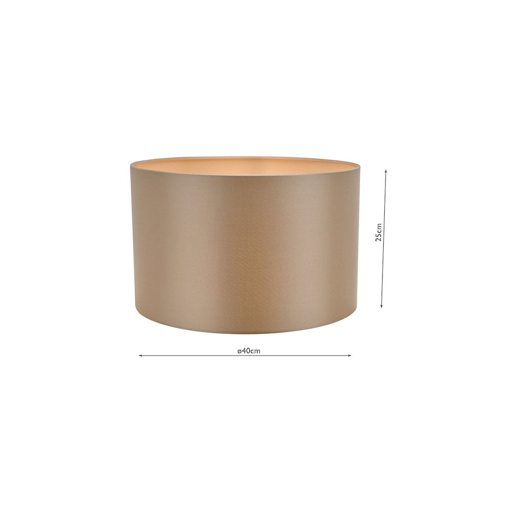 Dar MYL4229-LYR1629 Myla Ceramic Table Lamp Bronze With Shade