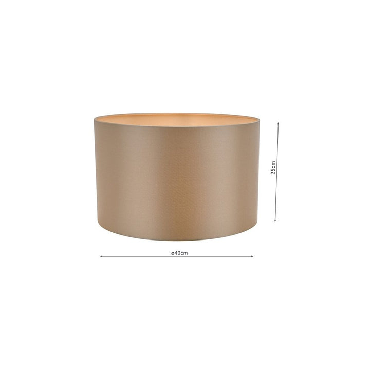 Dar MYL4229-LYR1629 Myla Ceramic Table Lamp Bronze With Shade